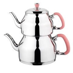 SYMBOL MİNİ SADE ÇAYDANLIK PEMBE