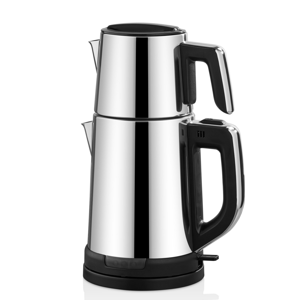 GURME ÇAY KEYFİ SIYAH-INOX